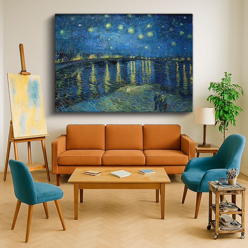 Ressam Kanvas Tablo 1039